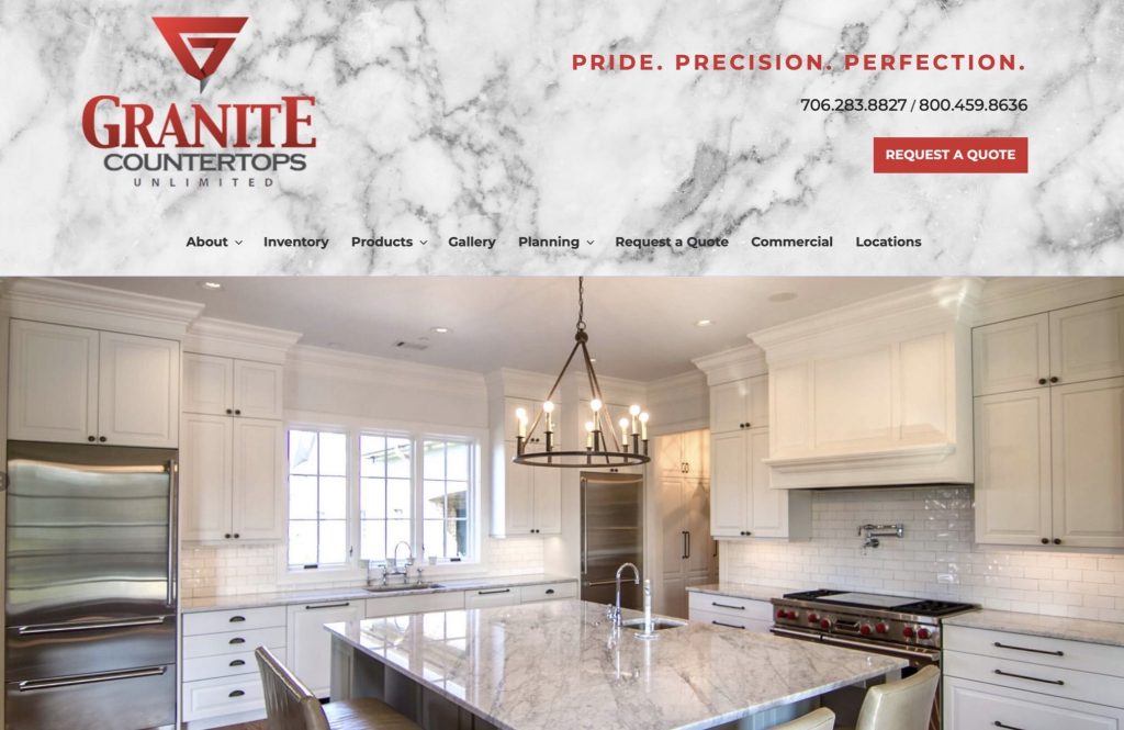 Site Design Granite Countertops, Granite Countertops Unlimited Elberton Ga
